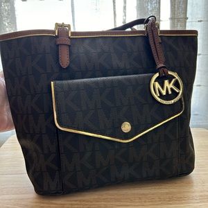 Michael Kors logo tote